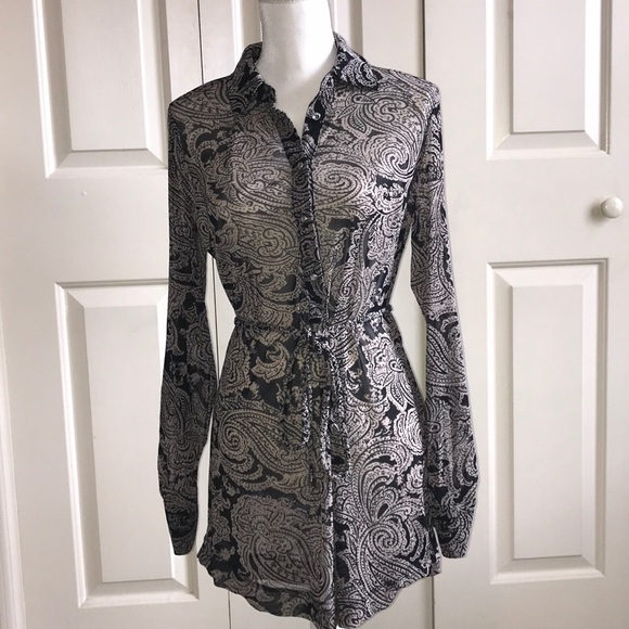 INC International Concepts Tops - INC Paisley Mini Dress/Long Tunic